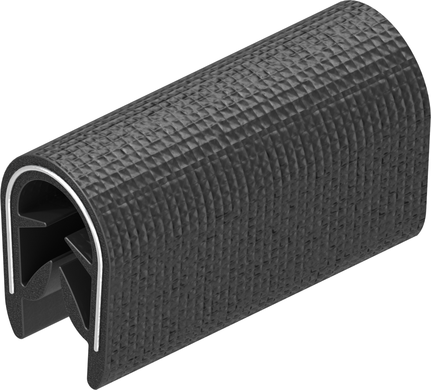 5 m Kantenschutz Kantenschutzprofil Dichtprofil KB 4- 6 mm PVC schwarz 1C10-11
