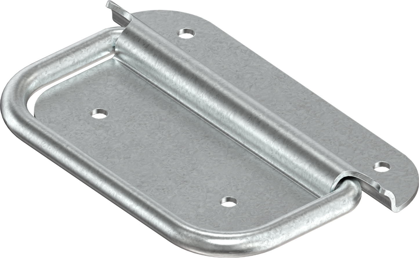 2x Haltegriff Tragegriff Kistengriff Handgriff 97x59 Stahl verzinkt 6C40-U46
