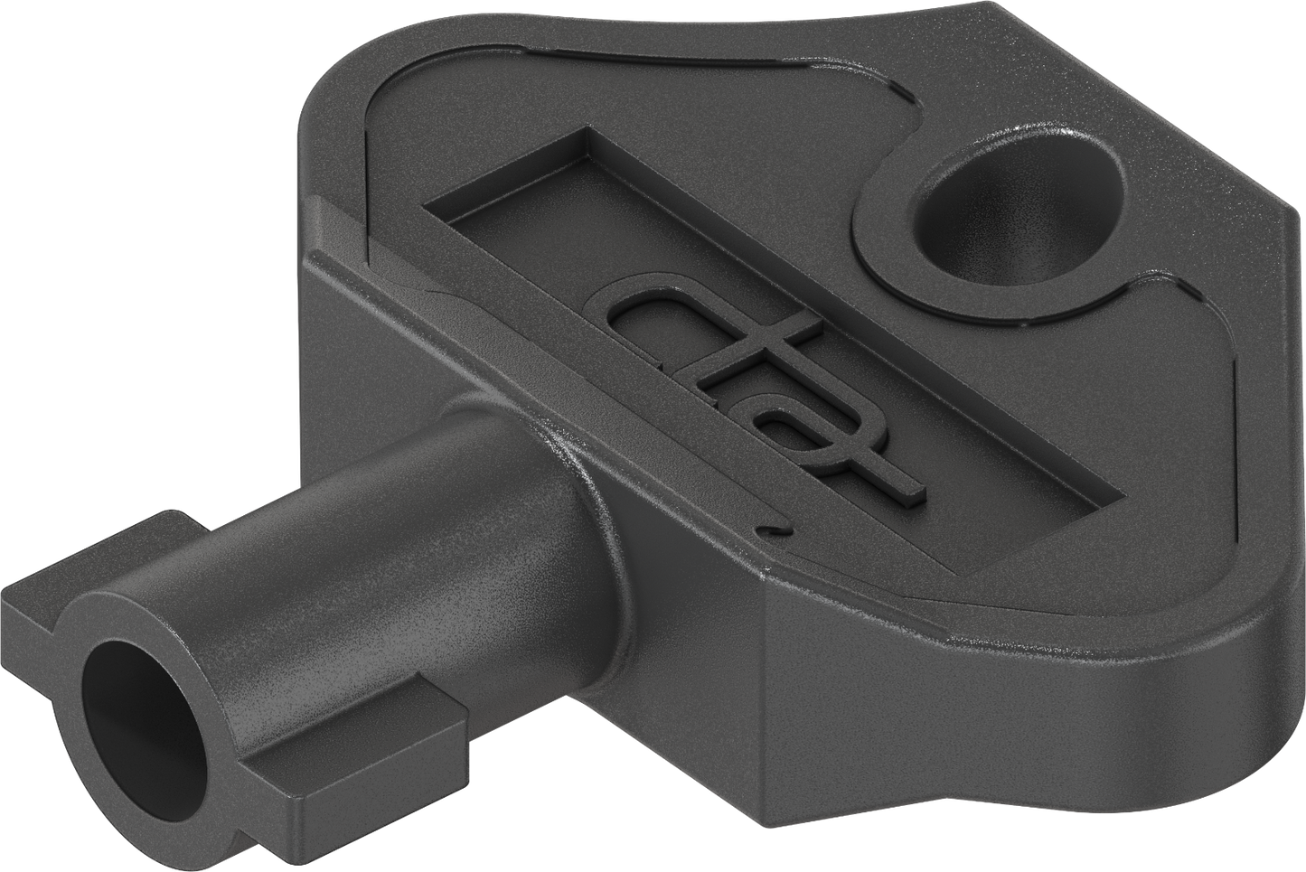 1x Dornschlüssel Steckschlüssel Doppelbart DB 5 mm Kunststoff schwarz 1C04-33