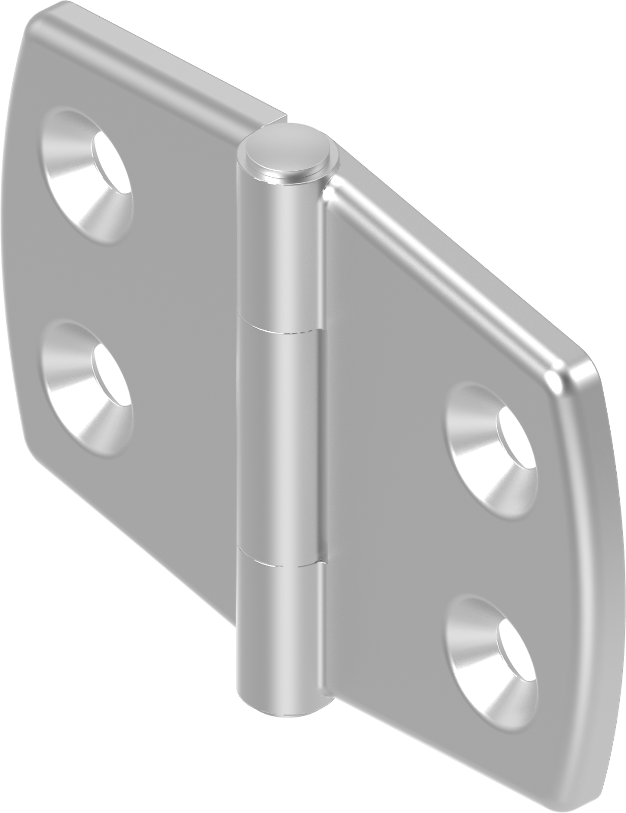 Scharnier Anschraubscharnier Türband Beschlag Hinge Edelstahl 52x70mm 6C20-U1098