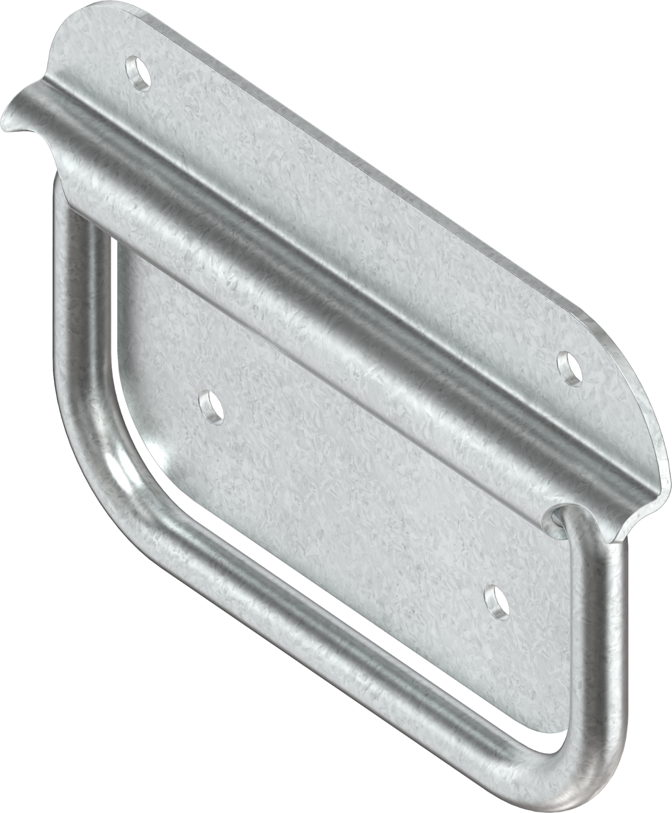 2x Haltegriff Tragegriff Kistengriff Handgriff 97x59 Stahl verzinkt 6C40-U46