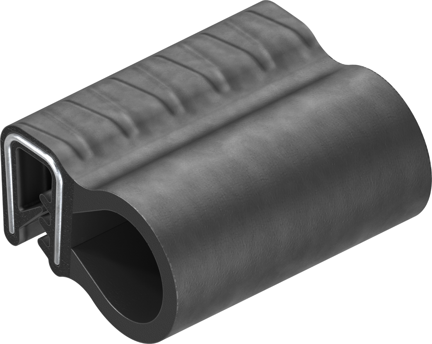 1 m Dichtungsprofil Dichtprofil Kantenschutz EPDM schwarz KB 1 - 3,5 mm 1C11-12