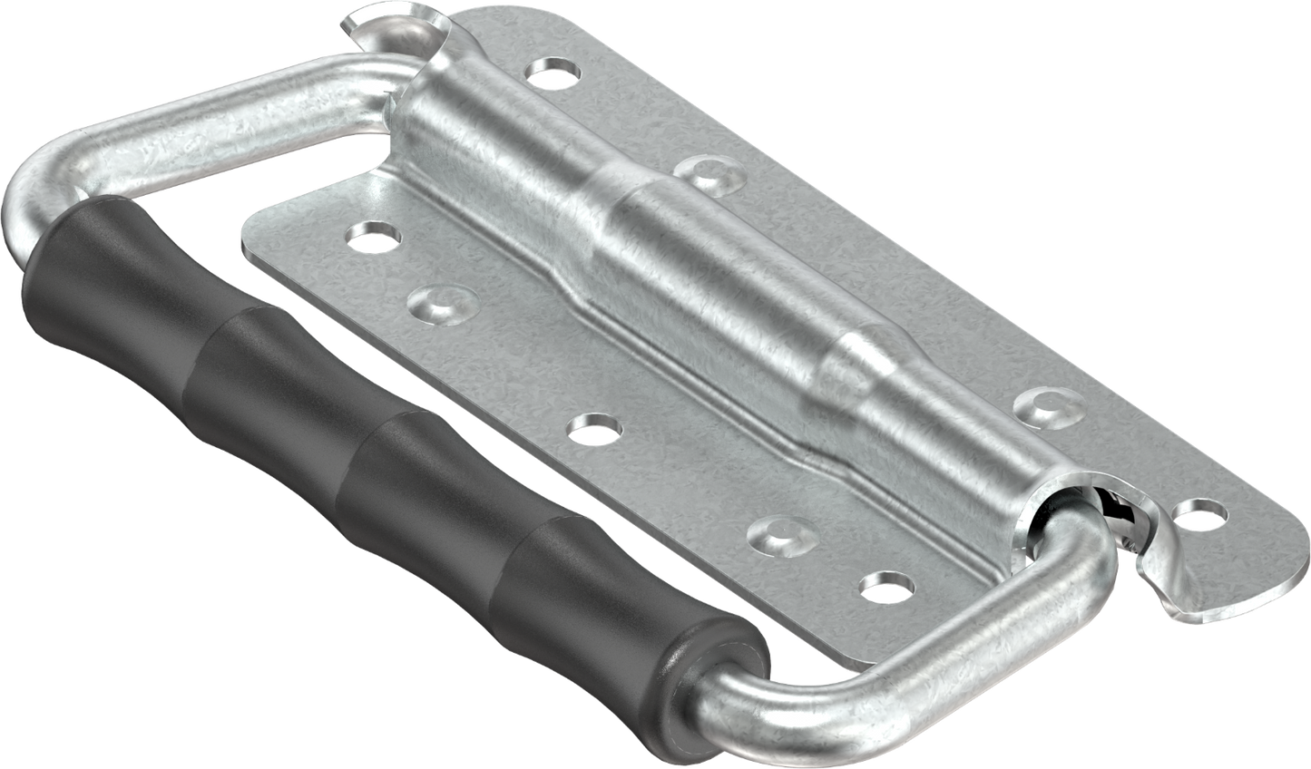 2x Haltegriff Tragegriff Kistengriff Handgriff 125x68 Stahl verzinkt 6C40-U34-JQ