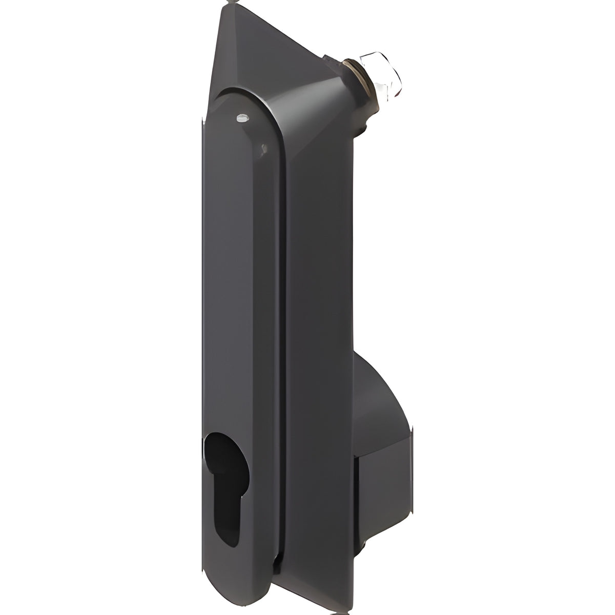 Swing handle, short, for 40 mm profile half cylinder, plastic black (1107-U158) – view 2