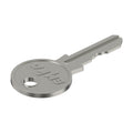 EMKA spare key EK 333, steel nickel-plated (1108-01-1)