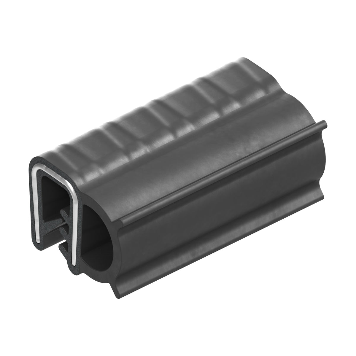Klemmprofil mit Dichtkopf EPDM, Klemmbereich 1–3,5 mm, schwarz (1C11-06)