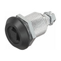Drehspannverschluss, Vierkant 8 mm, Zink-Druckguss schwarz (1000-U755)