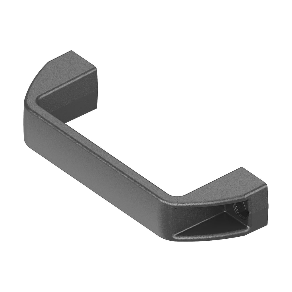 Pull handle, hole spacing 152 mm, for M6 screws, plastic black (1C95-19) – view 4
