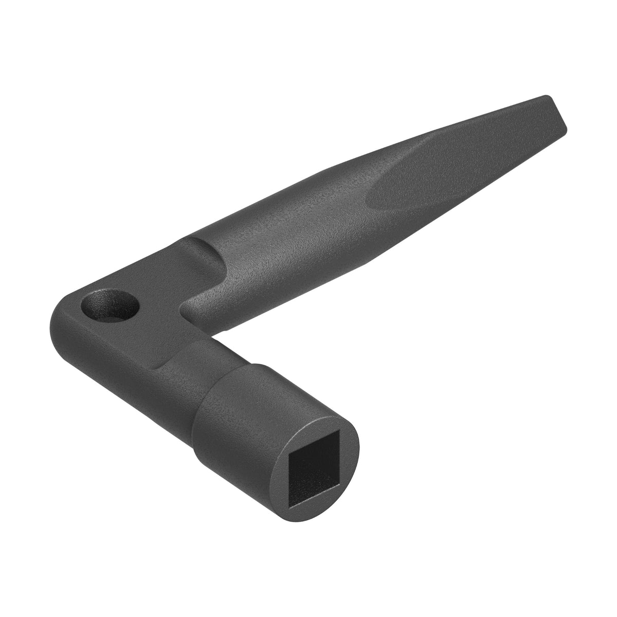 Utility key, Internal square 8–9 mm, external square 6–10.5 mm, die-cast zinc black (1C04-52) – view 3