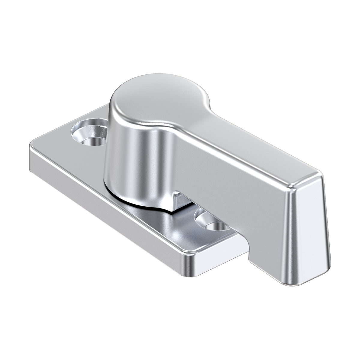 Turn-button latch, 5 mm, die-cast zinc chrome-plated (5100-U830)
