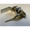 Zylindervorreiber 24 mm, 2 Schlüssel, Zink-Druckguss verchromt (7401-2174)