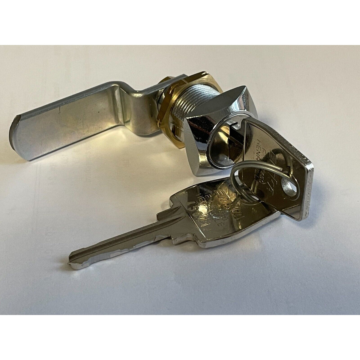 Zylindervorreiber 24 mm, 2 Schlüssel, Zink-Druckguss verchromt (7401-2174)