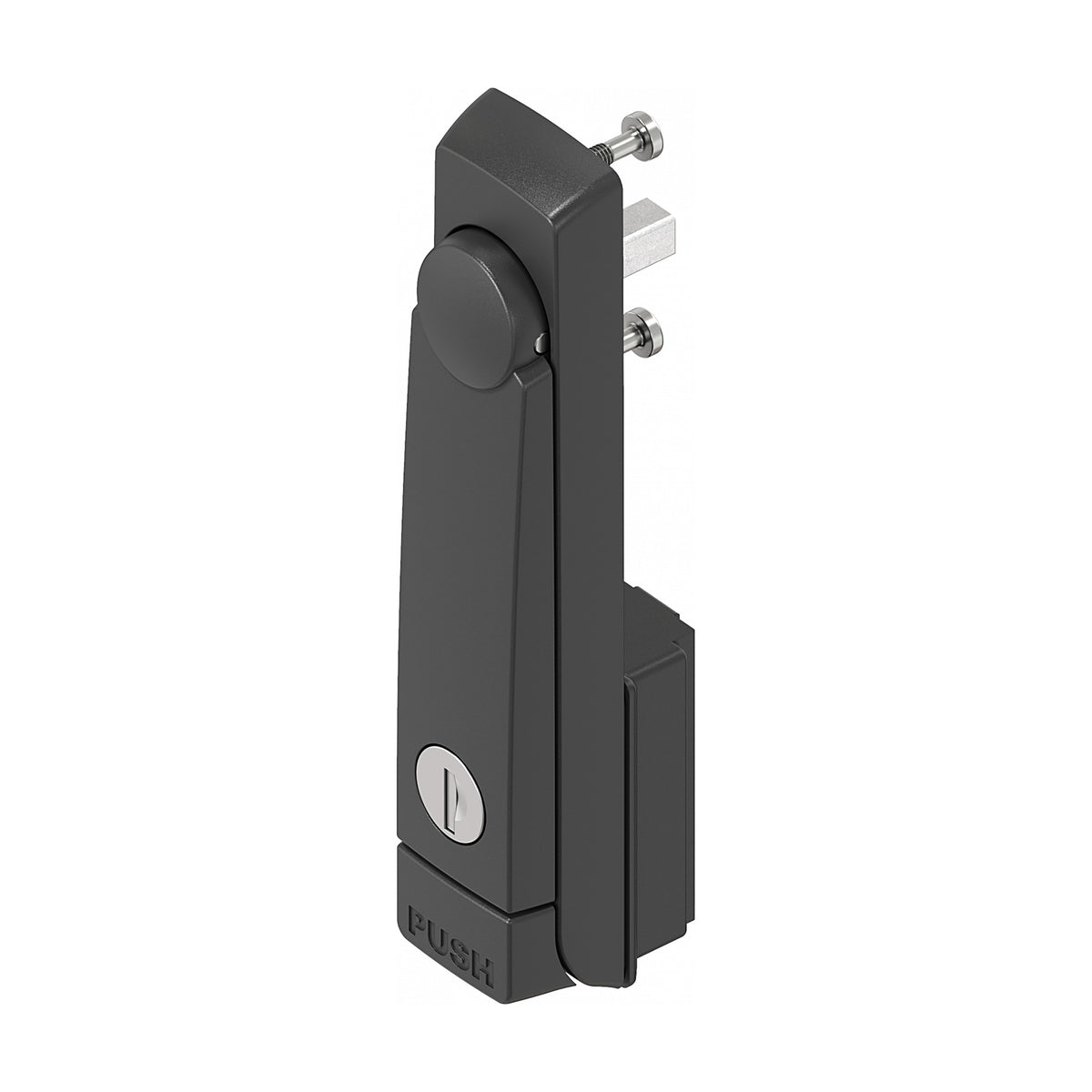 Schwenkgriff mit Push-to-Open, Zylinder EK 333, Zink-Druckguss (1225-U302)