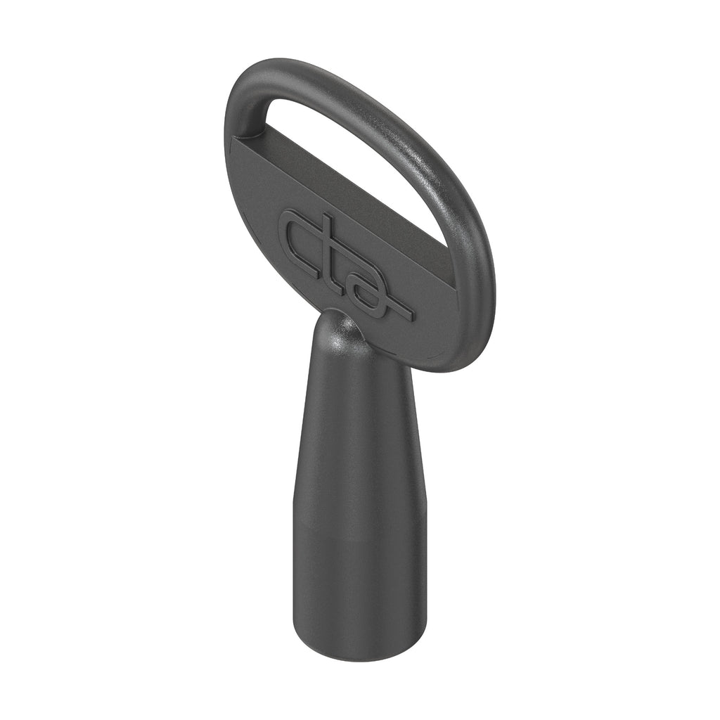 Vierkantschlüssel, 6 mm, Zink-Druckguss schwarz (1C04-20) – Ansicht 4