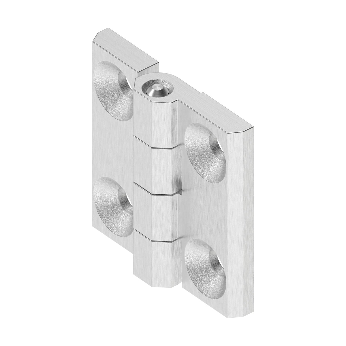 Surface-mounted hinge, 40 × 40 mm, stainless steel (1C56-U05-PH) – view 5