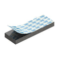 Self-adhesive EPDM sponge rubber tape, 10 × 2 mm, black (1C16-12)