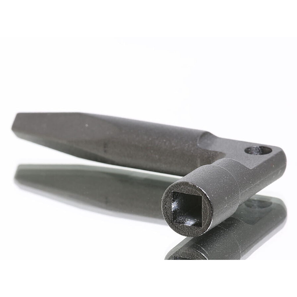 Utility key, Internal square 8–9 mm, external square 6–10.5 mm, die-cast zinc black (1C04-52)