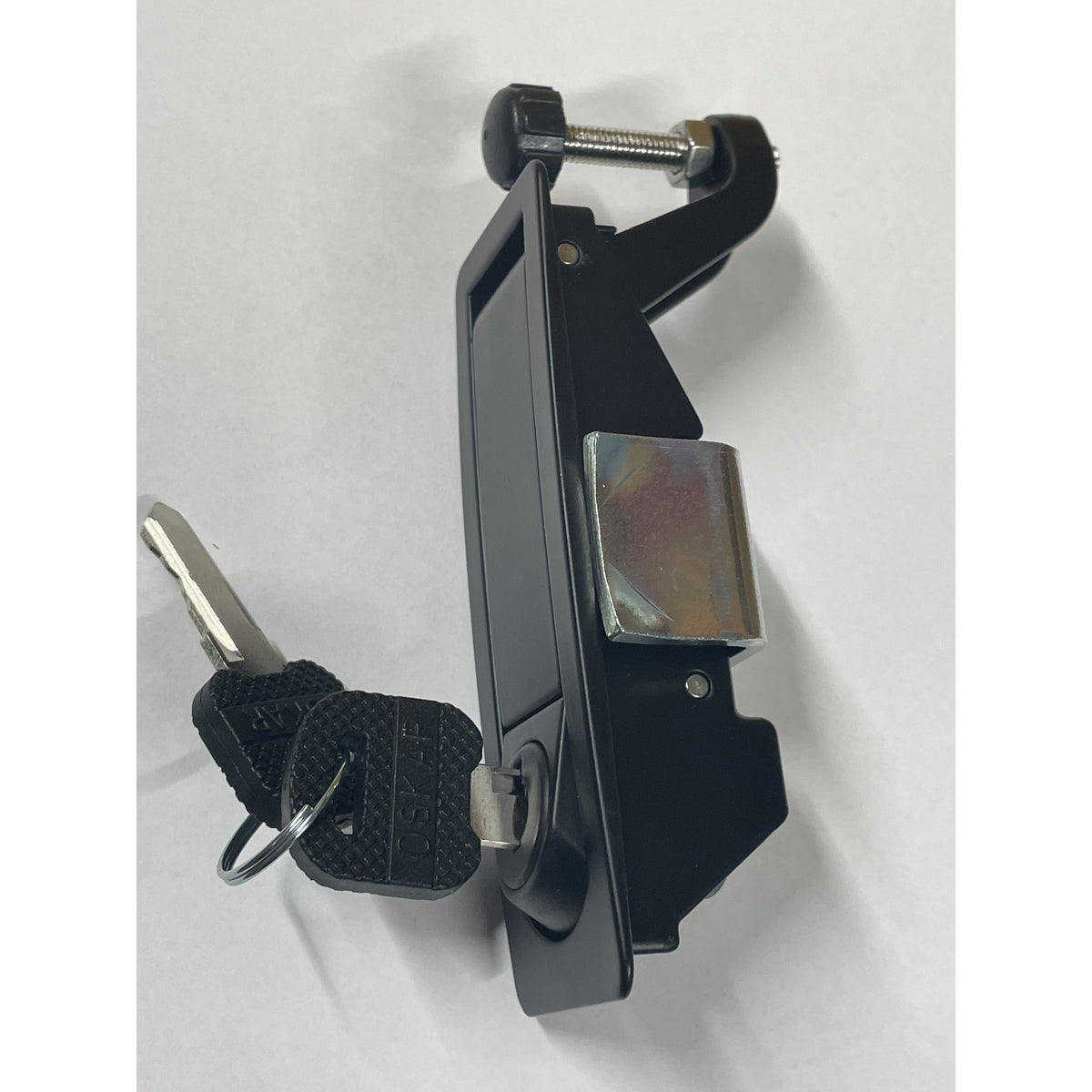 Adjustable compression lever latch, lockable, die-cast zinc black (1C40-012-V2) – view 2