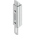 Spring bolt, with eye for a chain or pull cord, steel/die-cast zinc blue zinc-plated (1C85-U01)
