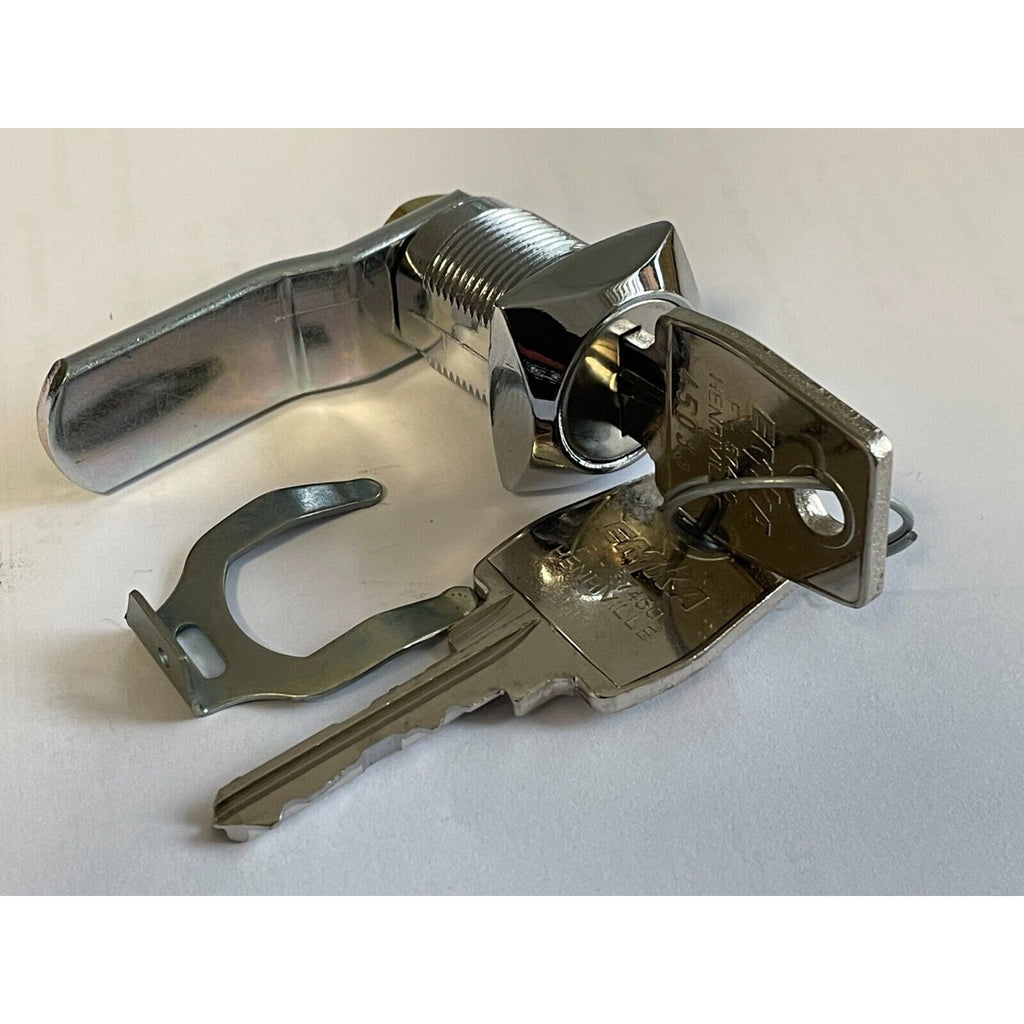 Zylindervorreiber 24 mm, 2 Schlüssel, Zink-Druckguss verchromt (7414-2163)