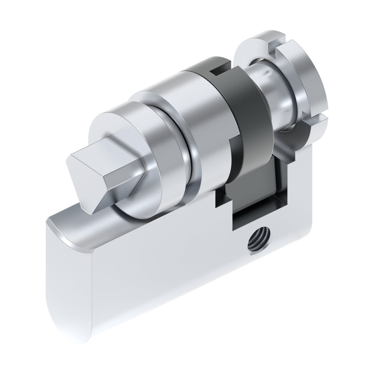 Profile half cylinder 10/30 with 8 mm triangle (1109-SU31)