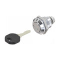 Cam lock, with cylinder, lockable, die-cast zinc chrome-plated (1C48-618)
