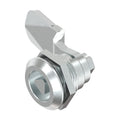 Cam lock, triangle 8 mm, cam height 24 mm, die-cast zinc chrome-plated (1C00-424)