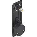 Swing handle, short, for 40 mm profile half cylinder, plastic black (1107-U158)
