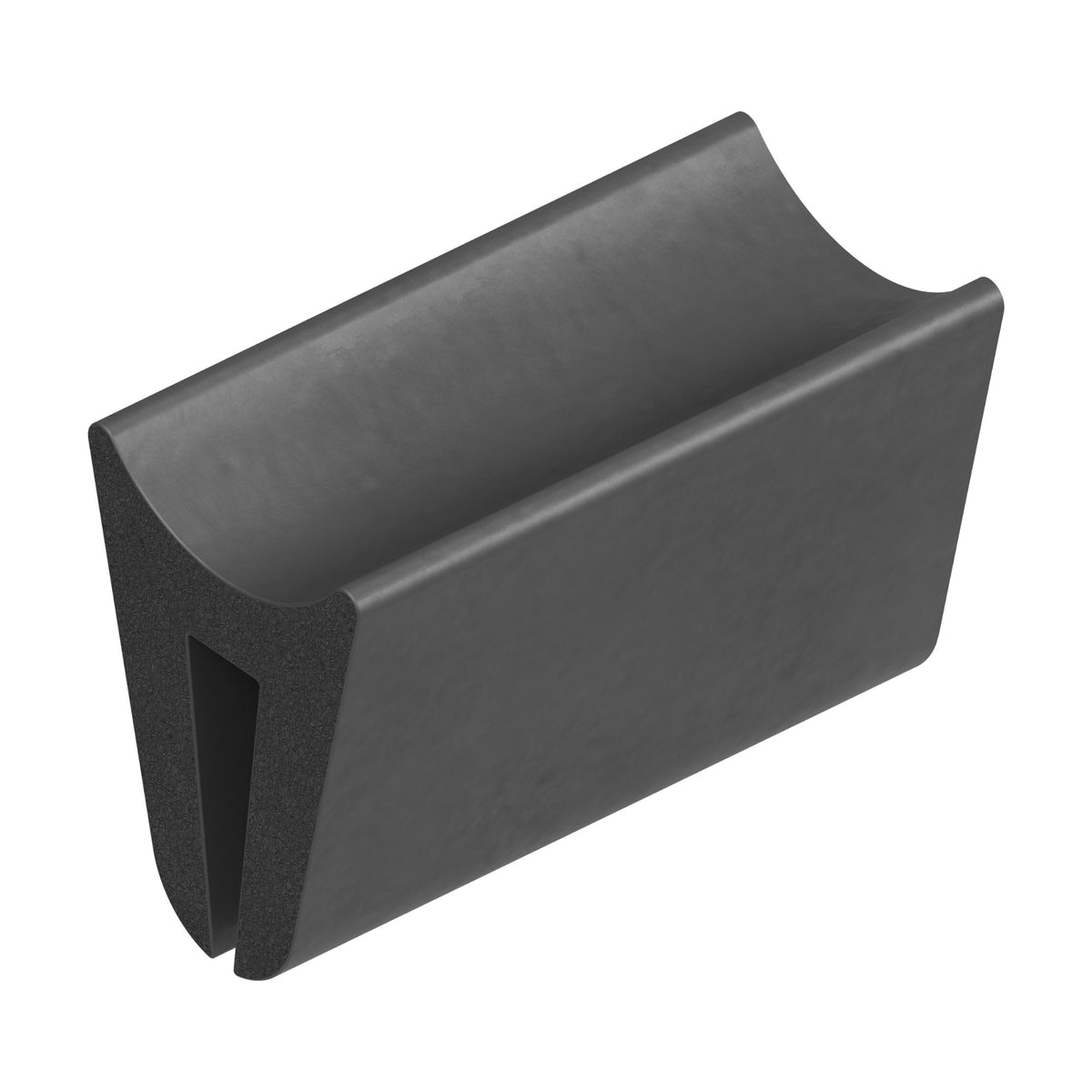 Kantenschutzprofil EPDM, Klemmbereich 3–4 mm, schwarz (1C38-07)