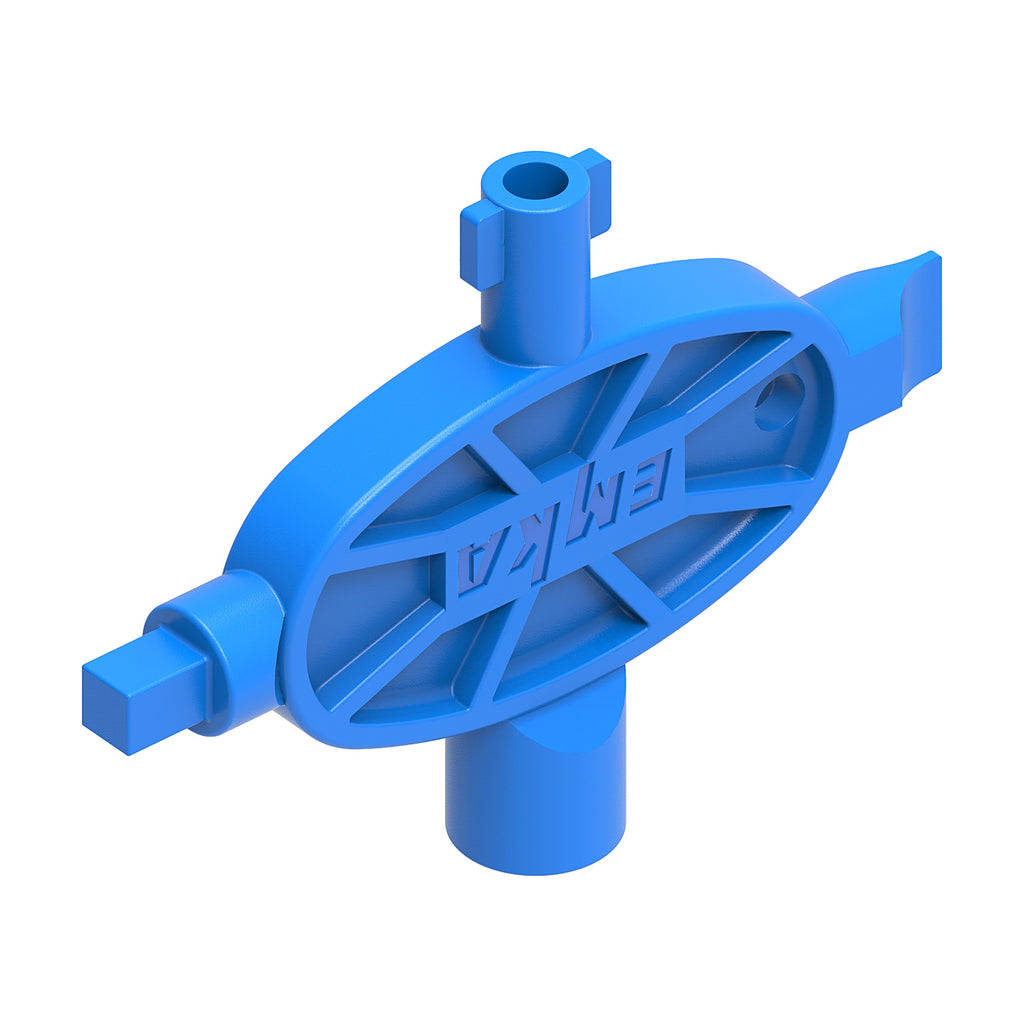 Universal key, 5 mm, plastic blue (1C04-48) – view 2