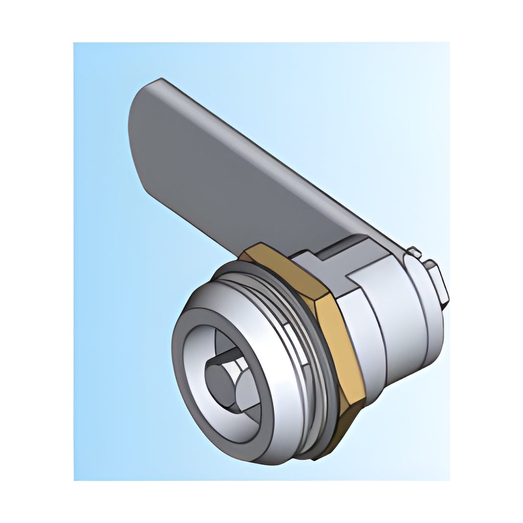 Cam lock, double bit 3 mm, die-cast zinc (1C12-335) – view 2