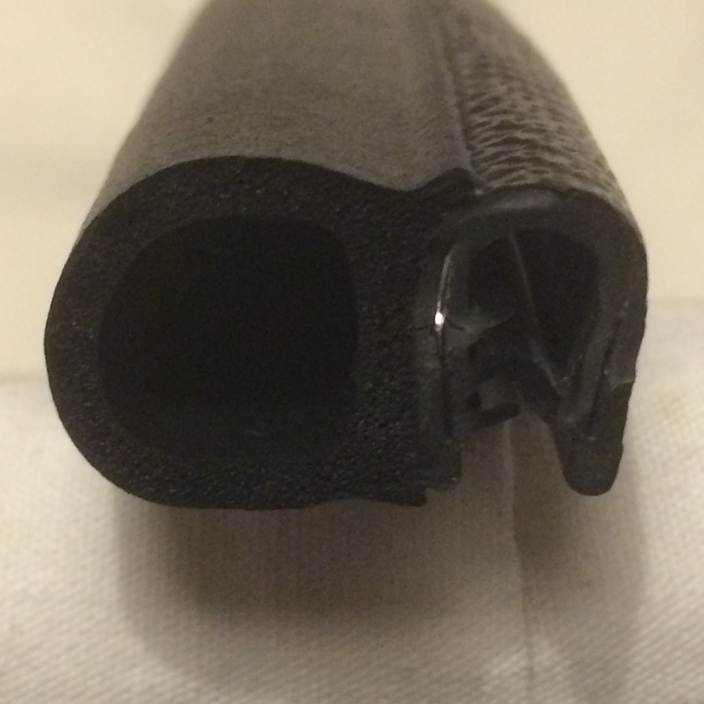 Klemmprofil mit Dichtkopf EPDM / PVC, Klemmbereich 1–3,5 mm, schwarz (1C11-0660)