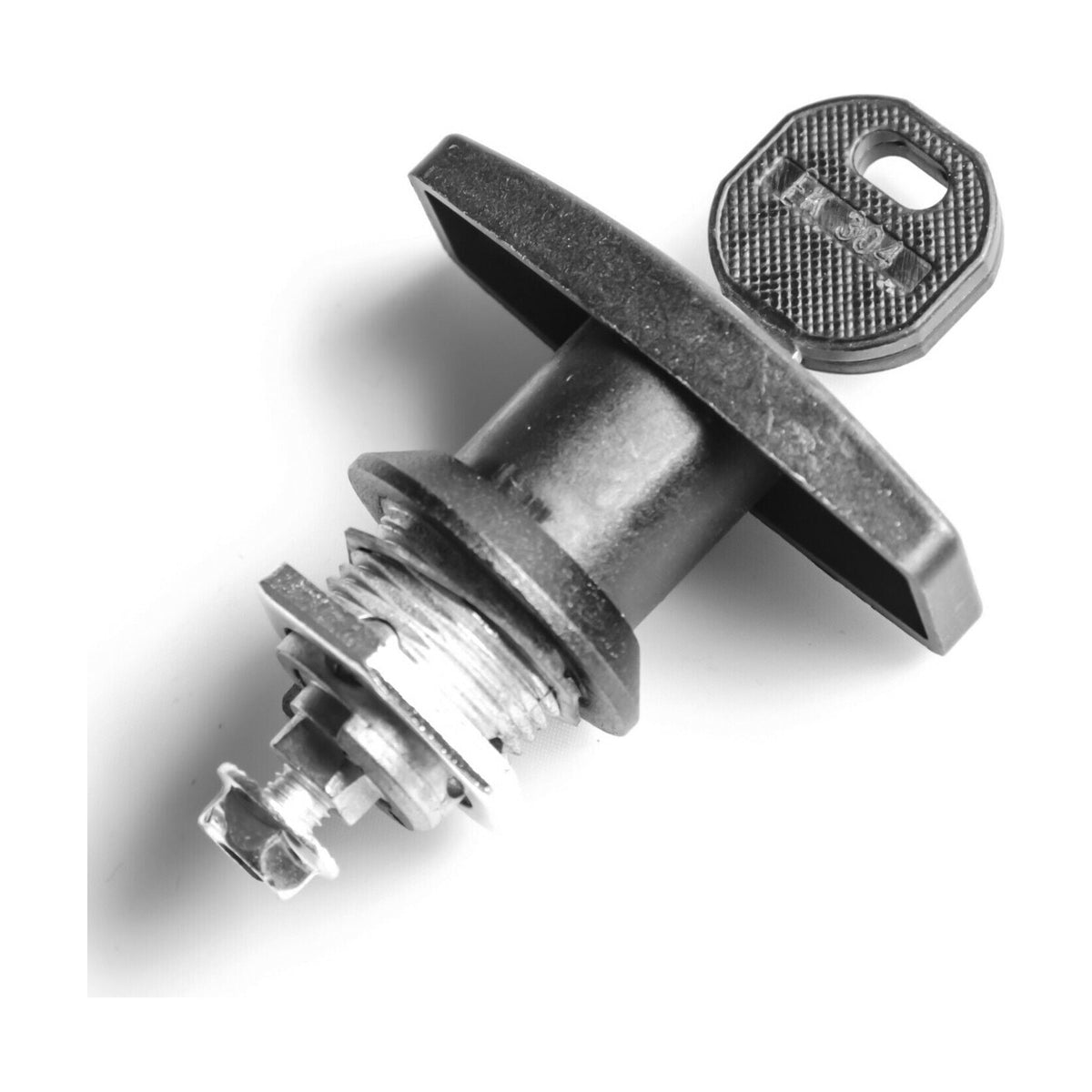 Cam lock, with T-handle, cam height 18 mm, lockable, die-cast zinc black (1C00-718) – view 5