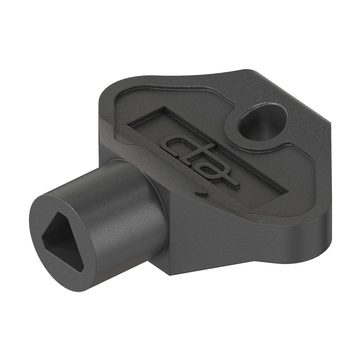 Dreikantschlüssel, 7 mm, Kunststoff schwarz (1C04-39) – Ansicht 2