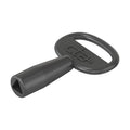 Dreikantschlüssel, 6,5 mm, Zink-Druckguss schwarz (1C04-21)