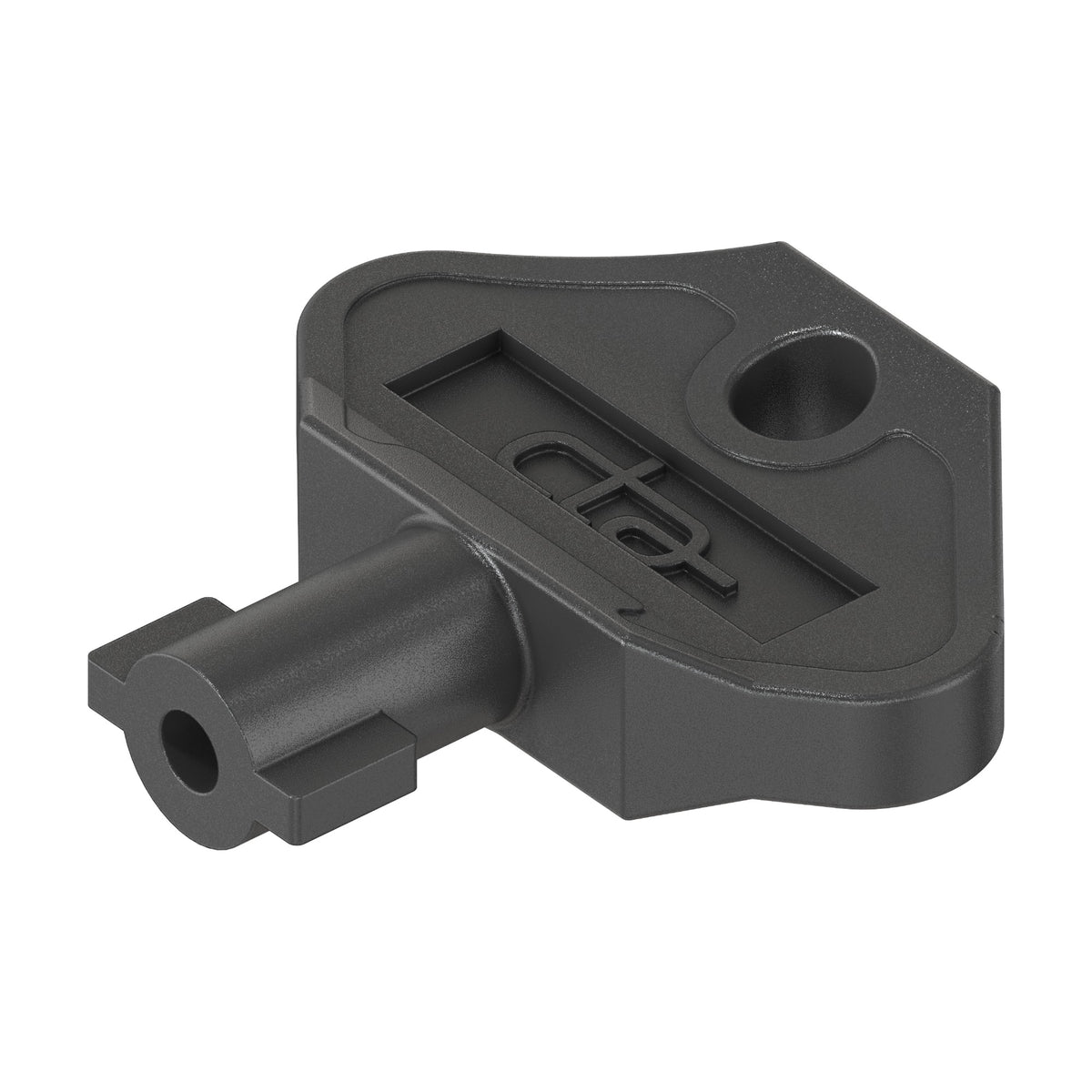 Double-bit key, 3 mm, plastic black (1C04-34) – view 2