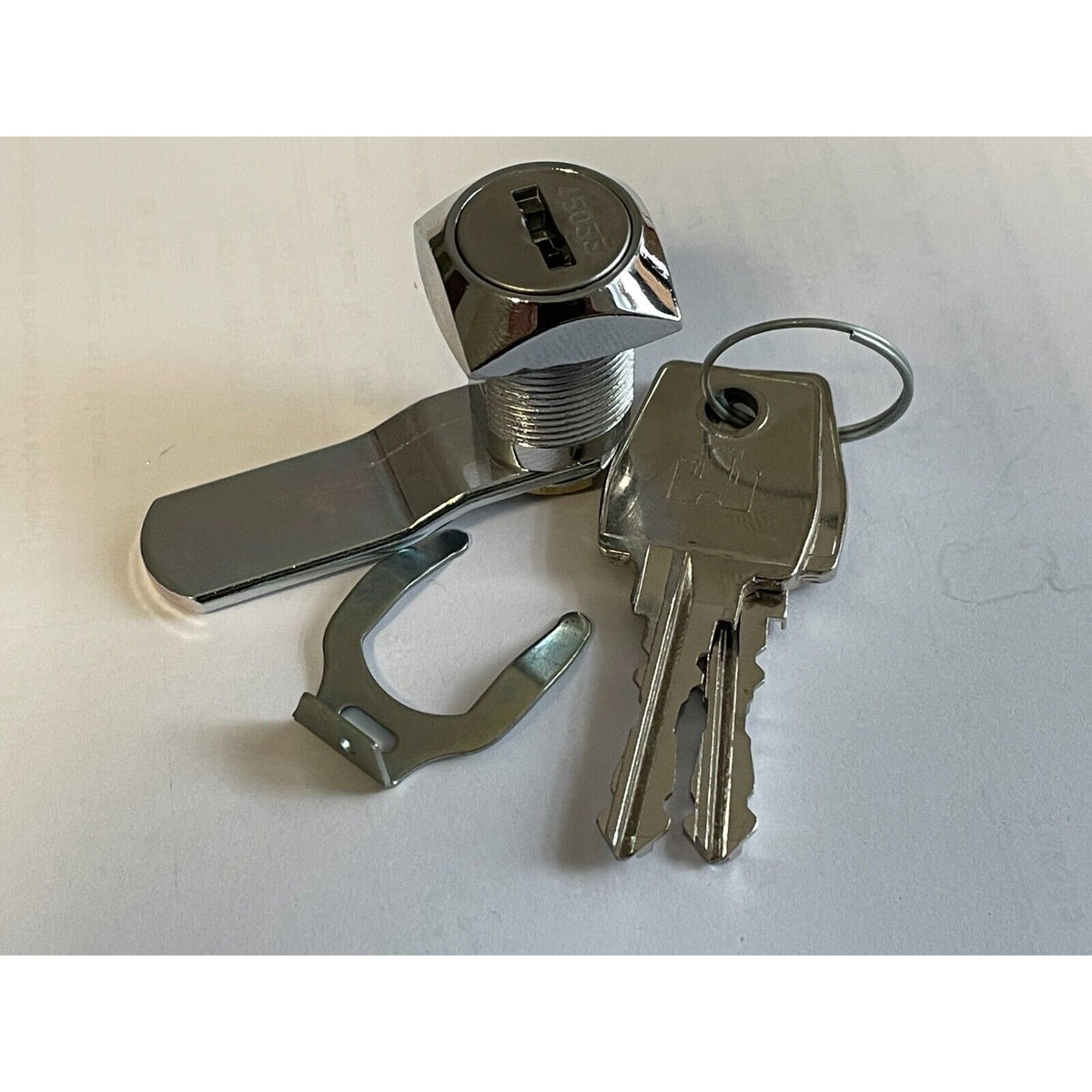 Zylindervorreiber 24 mm, 2 Schlüssel, Zink-Druckguss verchromt (7414-2163) – Ansicht 2