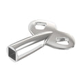 Radiator bleed key, 5 mm, stainless steel (1C04-82)