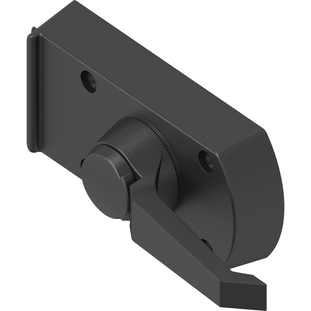 RS door lock with outside and inside handle, EK 333 plug cylinder, black (5131-U638) – view 3