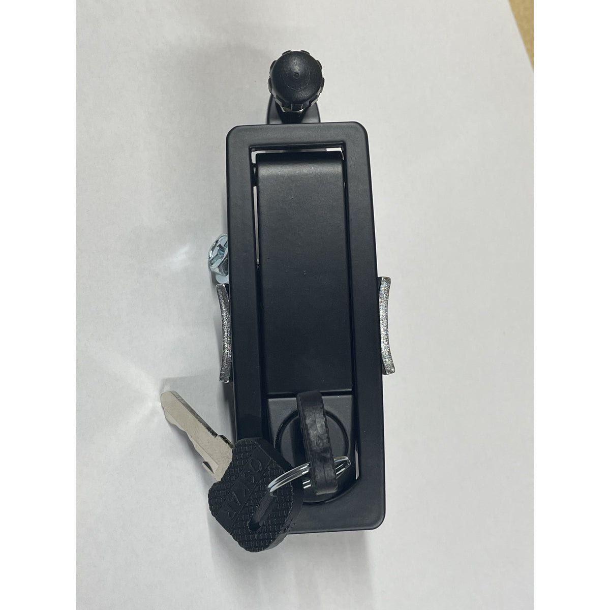 Adjustable compression lever latch, lockable, die-cast zinc black (1C40-012-V2)