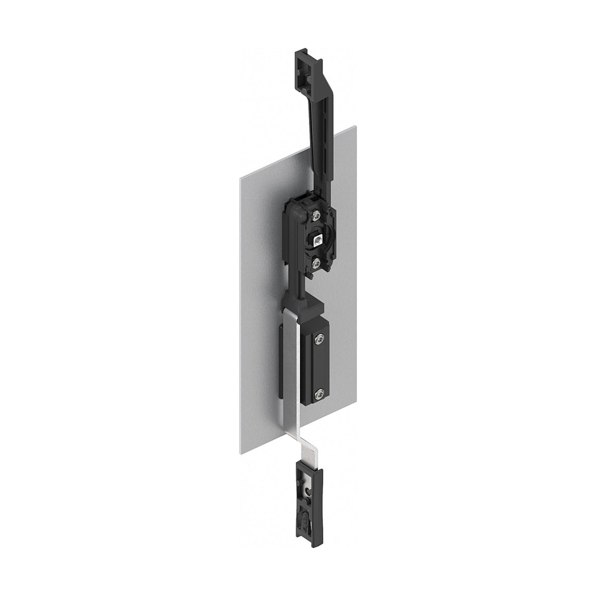 Schwenkgriff mit Push-to-Open, Zylinder EK 333, Zink-Druckguss (1225-U302) – Ansicht 5