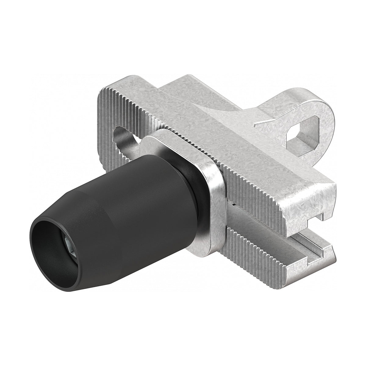 Recessed T-handle paddle latch with key, die-cast zinc black (1130-U15) – view 3