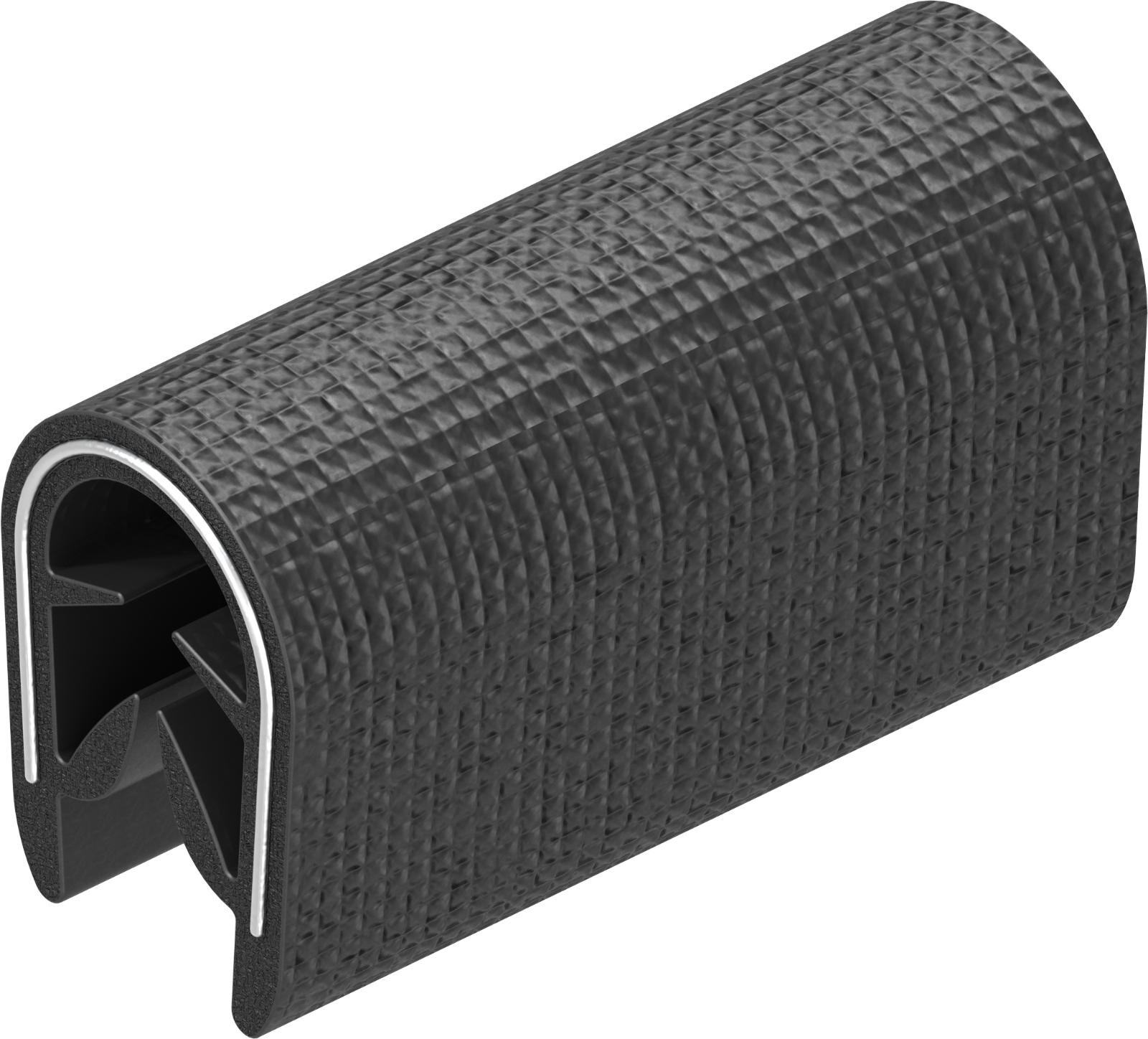 5 m Kantenschutz Kantenschutzprofil Dichtprofil KB 4- 6 mm PVC schwarz 1C10-11