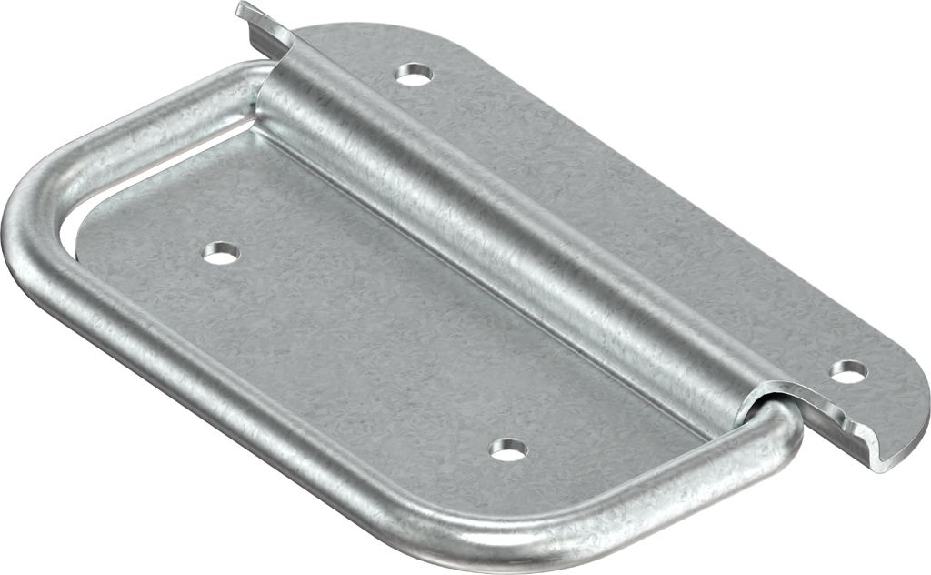 2x Haltegriff Tragegriff Kistengriff Handgriff 97x59 Stahl verzinkt 6C40-U46