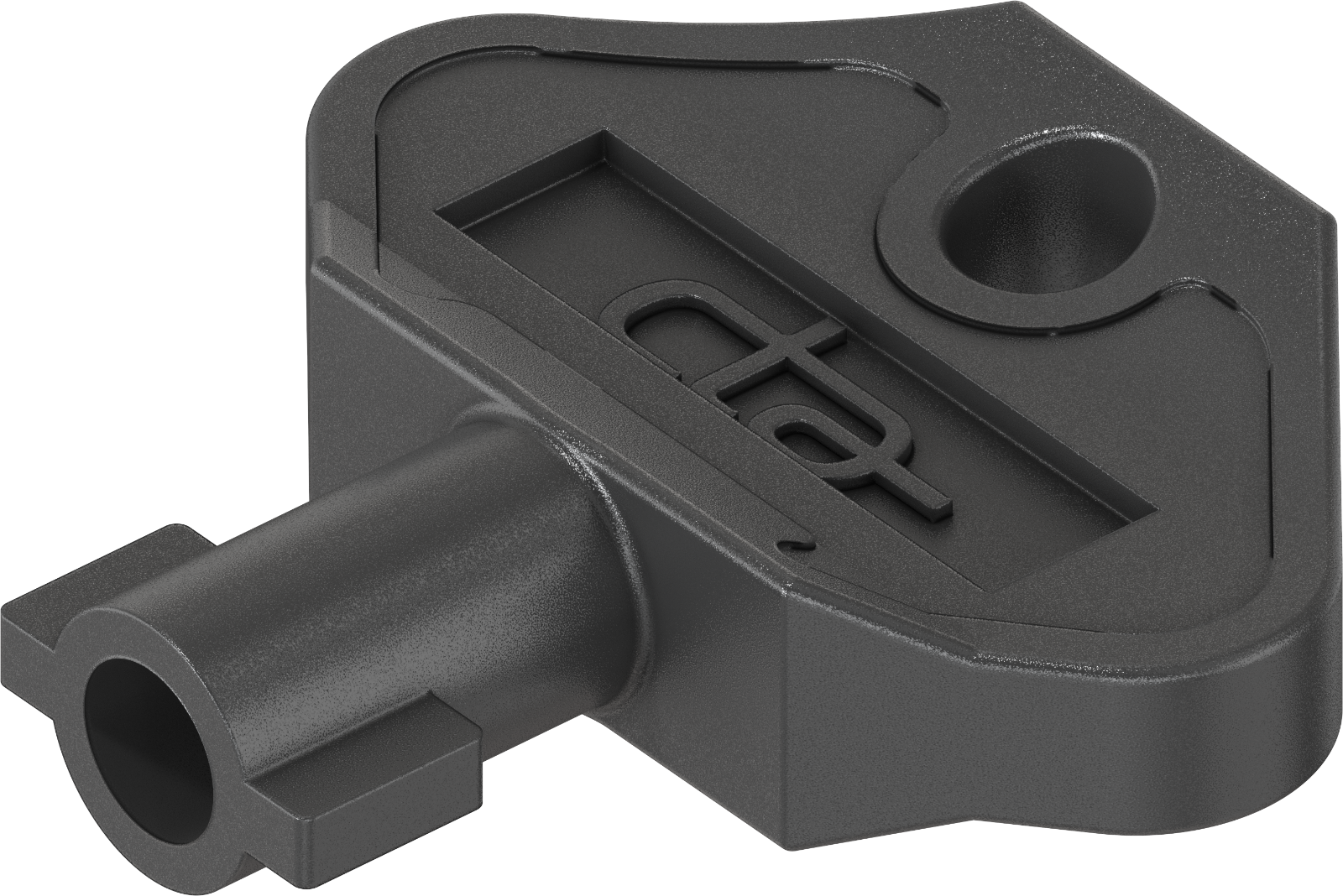1x Dornschlüssel Steckschlüssel Doppelbart DB 5 mm Kunststoff schwarz 1C04-33