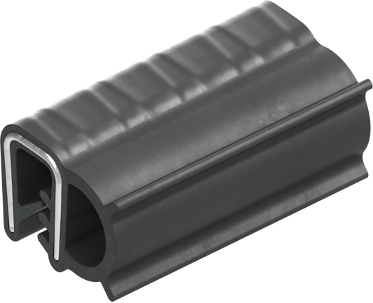 5 m Dichtungsprofil Dichtprofil Kantenschutz EPDM schwarz KB 1 - 3,5mm 1C11-06