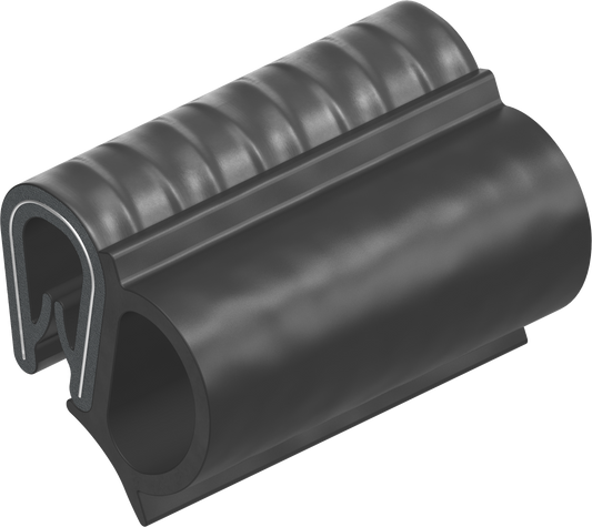 1 m Dichtungsprofil Dichtprofil Kantenschutz EPDM PVC schwarz KB 1 - 4mm 1C11-23
