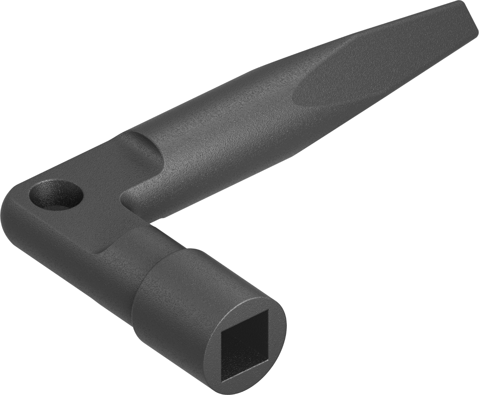 Bauschlüssel Steckschlüsse Vierkantschlüssel 9 6-10 Metall Zamak schwarz 1C04-52