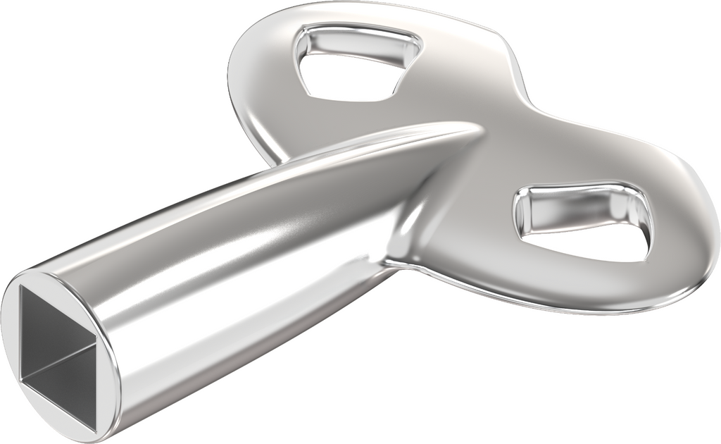 1x Entlüftungsschlüssel Entlüfter Heizung Schlüssel 5mm Edelstahl V4A 1C04-82