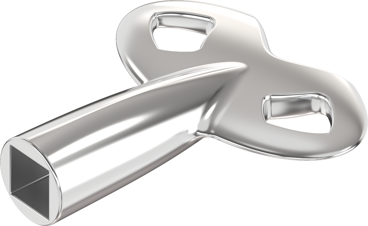 1x Entlüftungsschlüssel Entlüfter Heizung Schlüssel 5mm Edelstahl V4A 1C04-82